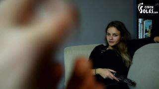 Czech SolesWorshiping Ignorant Mean Wife's Feet (Dominant Feet, Ty Feet,Long Toes) - 1080p-5