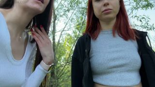 online porn video 4 femdom couple pov | PPFemdom – Two Mistresses Brought You to the Forest to POV Spit and Humiliate You and Then Leave You There | spit fetish-9