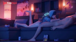 TRACER Overwatch JOI EDGE Challenge Try Not To Cum 3D Hentai Unscensored Metronome-2