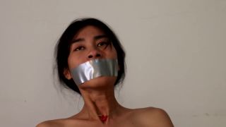 free porn video 41 hot brunette blowjob Princess Fucktoy – Tied to Chair and Mouth Taped, bondage on gangbang xxx-3