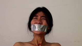 free porn video 41 hot brunette blowjob Princess Fucktoy – Tied to Chair and Mouth Taped, bondage on gangbang xxx-5