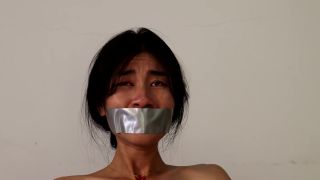 free porn video 41 hot brunette blowjob Princess Fucktoy – Tied to Chair and Mouth Taped, bondage on gangbang xxx-8