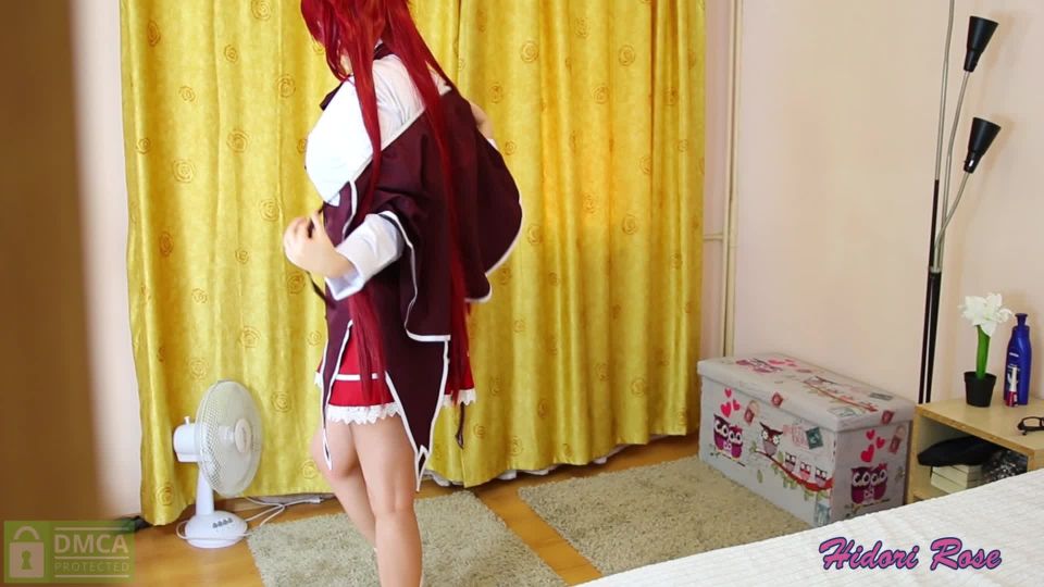 Hidori Rose - spy on rias gremory then join her - FullHD