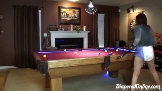 DiaperedonlineAlisha Alisha Playing Pool-2