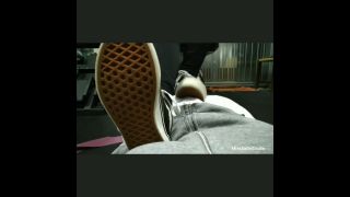 Feet trample femdom and ballting vans sneakers(porn)-0