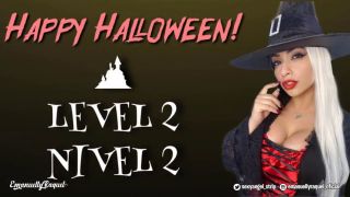Horizontal Media Halloween Cock Hero Evolution Game Naughty Witch Cosplay Try not to Cum-2