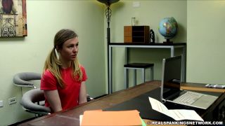 0713 Realspankings - Sadie Paddled By The Principal.-4