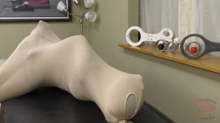 free xxx video 39 Bondage Junkies – Hazel vs. Her Nylon Starfish, bdsm gagged on fetish porn -9