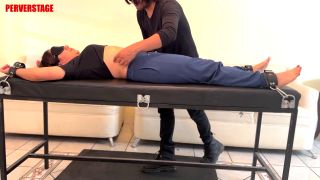 Perverstage Aura writhing with laughter (BDSM porn)-5