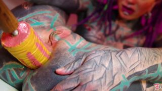[K2S.CLUB] 7-Filmz - Solo Tattoo Mädchen Anal Masturbation - selbstAnuskatzz - HD 720P-7