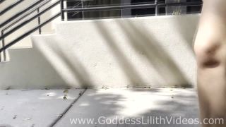 PUBLIC spitting and foot humiliation - GoddessLilith (FullHD 2023) New Porn-4