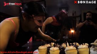 [XBondage.Porn] Alice In Bondage Land - Sissy Joy Birthday Part 1Spanking Pegging HD Mistress Alice-8