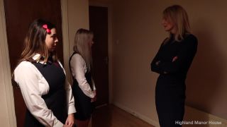 Hand Tawsing For Two Naughty Schoolgirls - HighlandManorHouse (FullHD 2024) New Porn-1