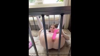 Belle Delphine Sucks Pink Dildo in Kinky Roleplay VideoOnlyFans Belle Delphine gets freaky in bed teasing with a pink dildo in sexy lingerie.  belle delphine pussy Belle Delphine-5
