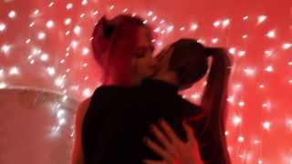 Two Demons Fucked A Guy, Femdom, Cum On Facials  Yoursofia 1080p-5