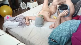 Hermina - Sensual oil massage hot couple in the bedroom.-6