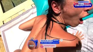 Tiny Wet Pussy gets Lot of Cock and Huge Creampie Load Squirt and Dripping P...-0