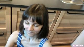 free xxx video 13 hiYouth - Hot and Intense Sex in the Kitchen with a Cute Horny Amateur Girlfriend Hiyouth  on fetish porn armpit fetish-0