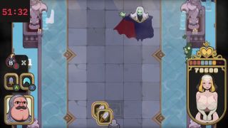 Cartoon Juno Plays ButtKnight Speedrun Hard Mode, Stages 1-4-0