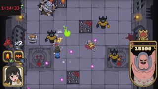 Cartoon Juno Plays ButtKnight Speedrun Hard Mode, Stages 1-4-6