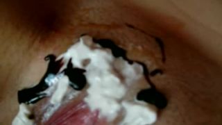 a nice delicious pussy sundae fisting -4