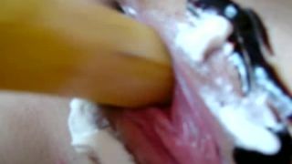 a nice delicious pussy sundae fisting -5