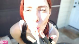 Mila Rose - Lara Croft's Smoking JOI - Smoking-2