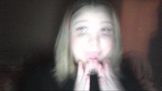 Homemade blowjob filming on camera face cum - MILF-9