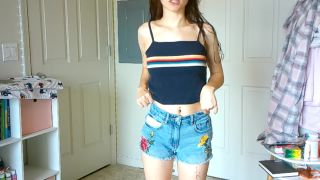 free online video 16 lesbian fetish porn GoddessMayHere - Custom Clip - Panty Try On, ass worship on femdom porn-5