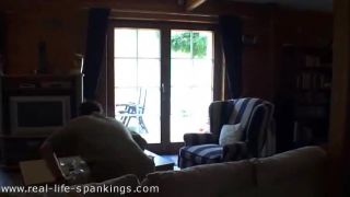 Real-Life-Spankings vidsnancy leather paddling not doing ironing-0