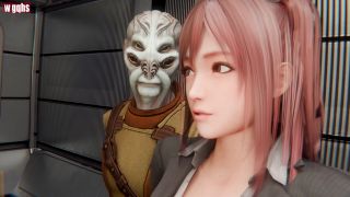 Honoka Seductress: 2K 3DCG Monster & NTR Sex - Must Watch!-2