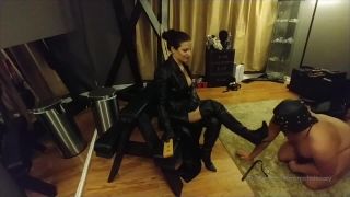 free porn video 11 Caning Ass (Leather Black) - punishment - femdom porn big booty femdom-0