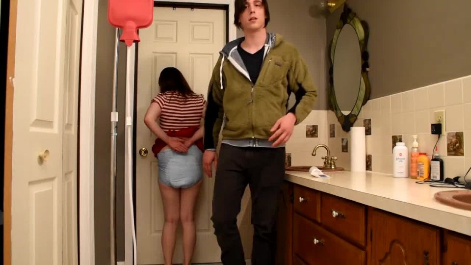 DiaperedonlineDavid Taylor P Taylor Punished in Bathroom