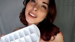 free xxx video 32 Goddess Gracie Haze - Get an Ice Tray Babe - CEI - cum eating - femdom porn redhead fetish-9