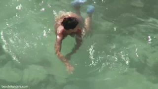 porn clip 40 Voyeur sex in public places beach,  on public -8