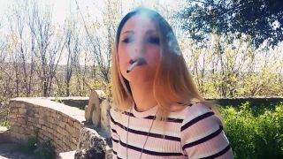 Stella Daisy - Smoking Outdoors - Smoking-6