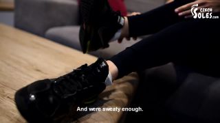 Czech SolesEliška Showing Her Sweaty Sneakers, Socks And Feet, POV (BIG Feet, Foot Tease, Smelly Feet, Socks) - 1080p-1