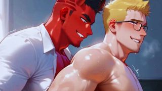 College  Anime Hentai YOUNG DEMON muscle gay anal Pinoy. Gay sex porno gay-5