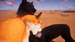 [GetFreeDays.com] Sex w Wolf and Fox FurryZeline x Rezir015Wildlife3D Adult Video March 2023-0