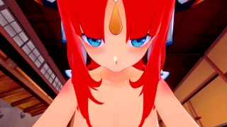 Wet Waifus - Nilou Dances all around your Cock - Genshin Impact Sex-1