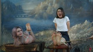 RF MOVIES - Maya's Feet Punishment And Tightly Hogtied Astrid Like A Piece Of.-2
