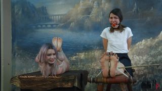 RF MOVIES - Maya's Feet Punishment And Tightly Hogtied Astrid Like A Piece Of.-5