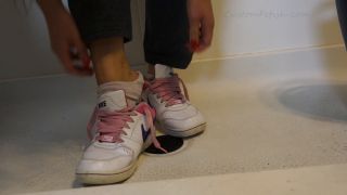 Custom Fetish - Sneakers in the Shower Squish - Fetish-2