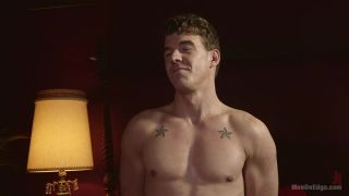 porn clip 34 rubber fetish porn JJ Knight gets his ass violated and his 10 Cock edged to the extreme, big dick on toys-9