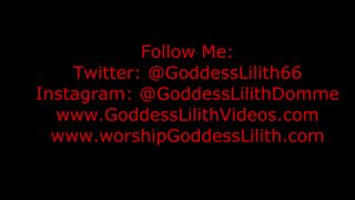 Pt 2Goddess Lilith - Ignored At Goddess Liliths Feet-9