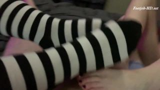 xxx clip 18 Crimson and Marzipan Give Daddy Footjob – STLBelles | handjob | daddy porn cousin foot fetish-9