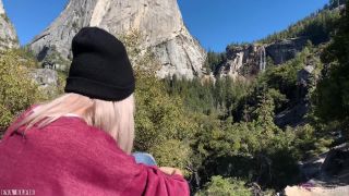 Hiking in Yosemite Ends with a Public Blowjob by Cute Teen Blowjob-0