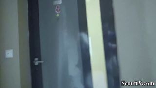 German-Scout - Blondes Teeny Angela Vital auf der Strasse fuer Casting angesprochen und TG gefickt - Anal-1