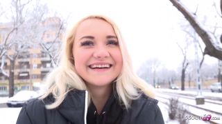 GERMAN_SC0UT - Blue Eyes College Marilyn Fuck At Street Casting - Amateur-1