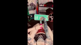 [GetFreeDays.com] Flexible tattooed girl gets off with her feet Adult Stream March 2023-9